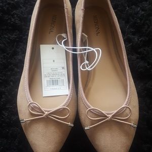 Merona Pointy Toe Ballet Flats Sz 8